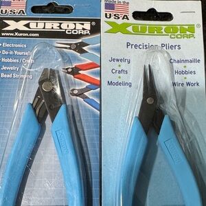 Xuron Precision Pliers Set in Bright Blue